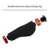  608 Mountain Bike Handlebar   Grips Holding Bar AntiSlip Cover with Lock(Black   )