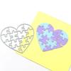 Love Puzzle Metal Cutting Dies Cut Die Mold Creative Puzzle Love Decoration Scrapbook Paper Craft Knife Mould Blade Punch Stencils