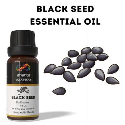 Ananta Black Seed Essential Oil 10 Ml | Herbal Aromatic Oil | Diffuser & Home Fragrance Use