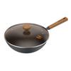 Kangbax LPB-C32S 32cm Deep Nitrided Wok with Spatula
