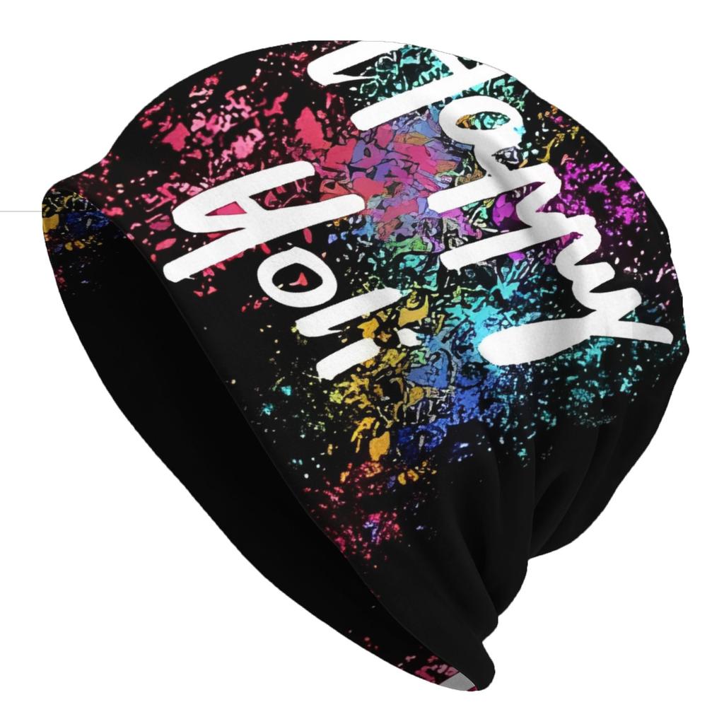 Black Autumn Spring Caps For Men Women Holi Festival of Colors Beanies Ski Caps Soft Bonnet Hats Skullies & Beanies Hat