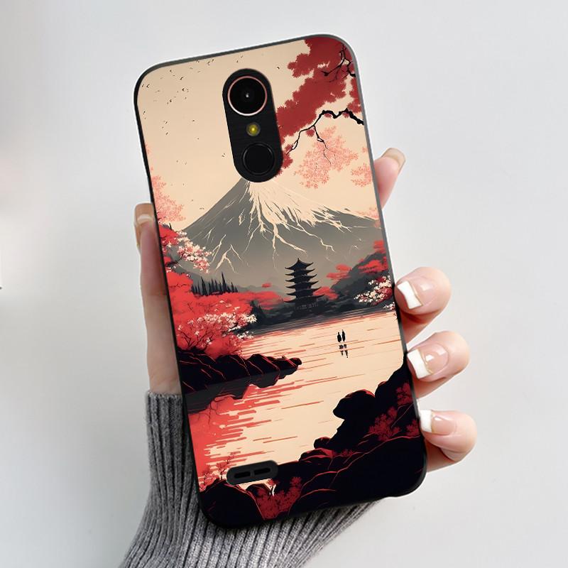 Case For LG K10 2017 M250N X400 Cute Love Rabbit Cartoon Soft TPU Silicone Ultra Thin Slim Back Cover For LG K10 2018 Phone Case