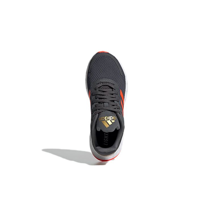 Adidas Duramo Sl K Non-Slip Breathable Low-Top Kids Running Shoes Kids Running Shoes Gray Red GV9818