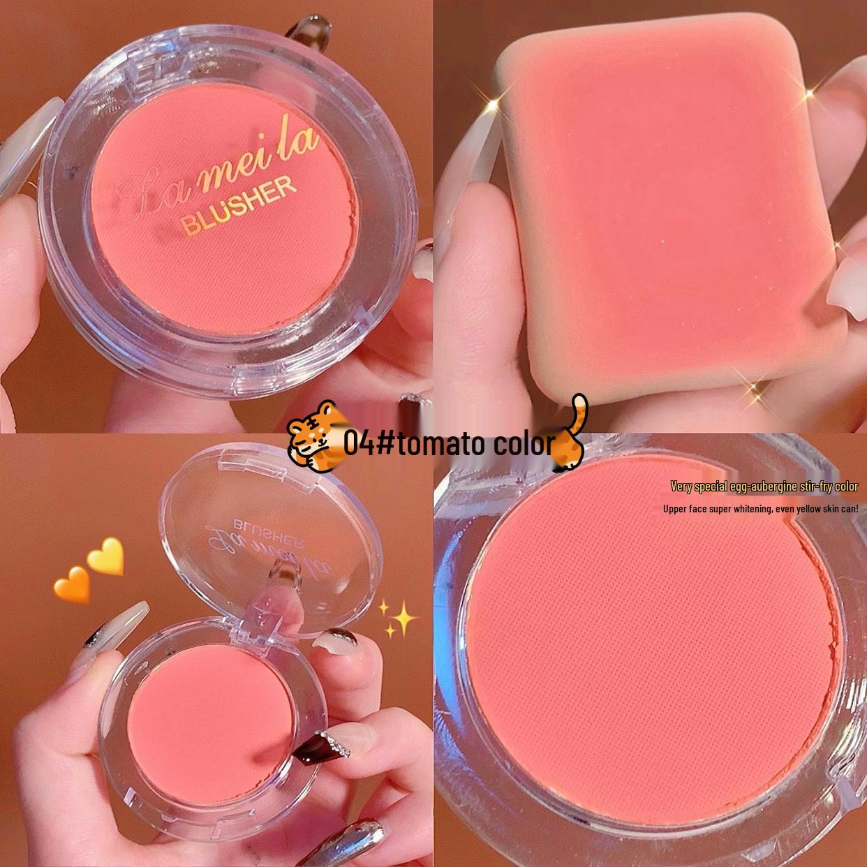 

Натуральные румяна и хайлайтер нюдовых оттенков: Стойкая, Энергичная, Нежная помада для контура в студенческом стиле