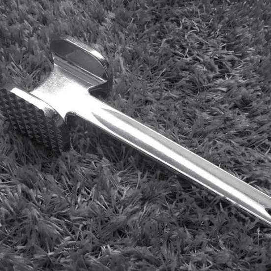 Hammer Exquisite Wear-resistant Alloy Steak Meat Hammer for Home