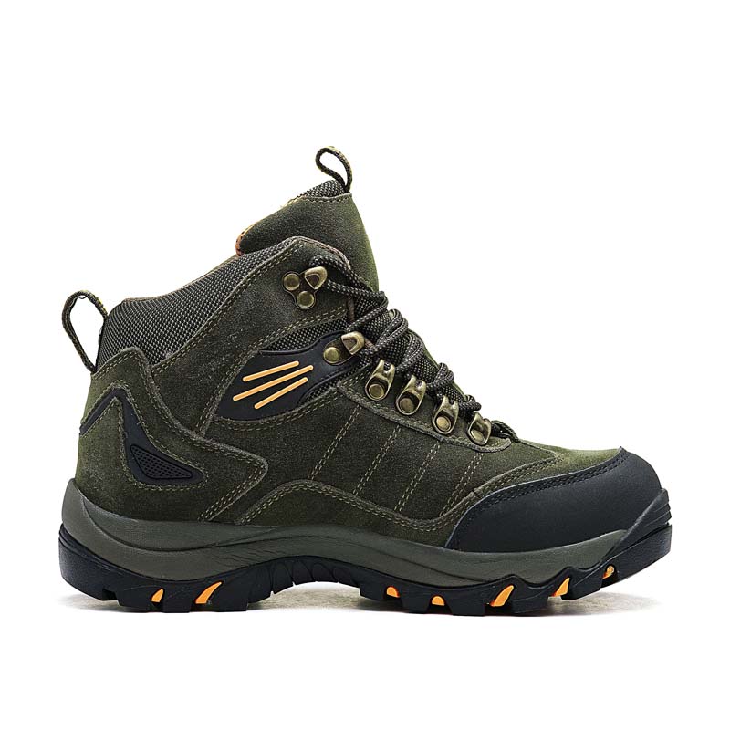 Men's Outdoor Hiking Boots Mountaineering Boots Plush Cotton Shoes Winter Autumn Large Size 397-46