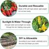 Garden Orchard Bird Protection Net Polyethylene Mesh Netting for Fruit Trees Vineyard Bird Control 2m by 5m Durable Extruded Material