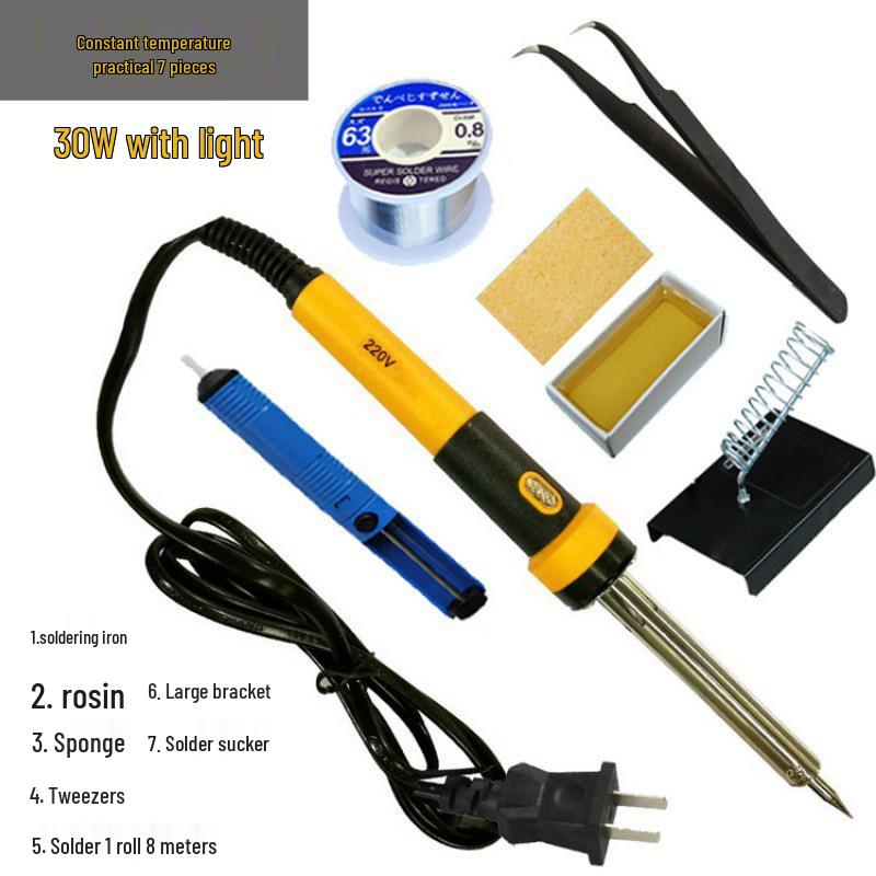Electric Soldering Iron Kit: Household Student Solder Gun & Constant Temp Welding Pen