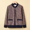 Women's Plus Velvet Warm Knit Cardigan