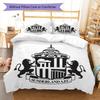 Sunderland logo Bedding Quilt Set Quilt Cover Pillowcase Home Decoration Birthday Gift (1 * duvet cover + 2 * pillowcase, without core)