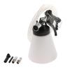 Pneumatic Brake Bleeder Fluid Replacement Tool Set for Car with 4 Master Cylinder Adapters for Single Person Brake Bleeding