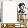 8K Sketch & Drawing Paper: A3 & A4 Thickened Art Student White Paper for Handwritten and Pencil Use