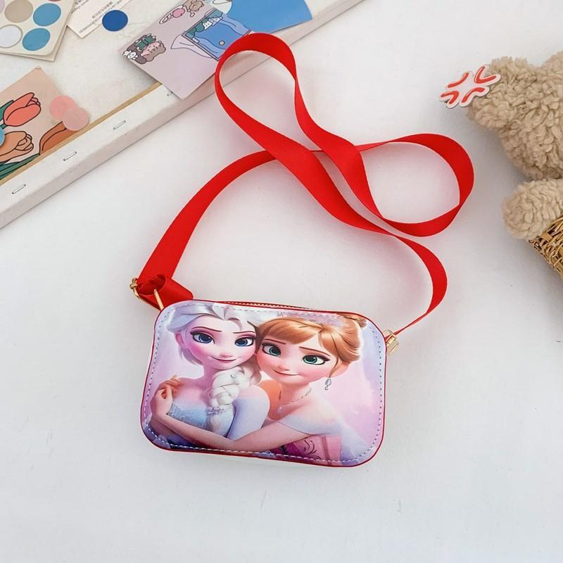 Pattern Cartoon Princess Fashionable Kids Small Crossbody Bag Daily Gifts Use