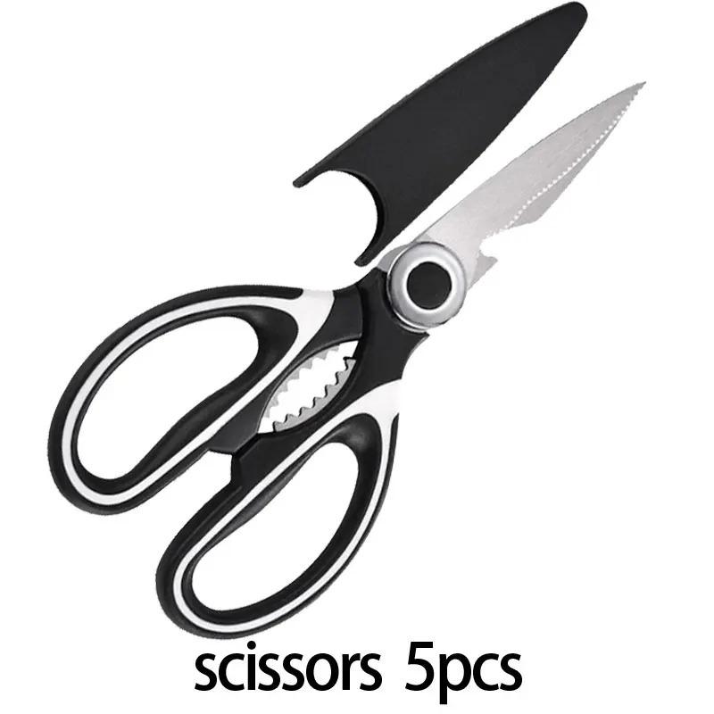 Wielofunkcyjne nożyczki kuchenne Zabijanie ryb w gospodarstwie domowym Warzywa pieczone brojlery Nożyczki do kości Nożyczki ze stali nierdzewnej
