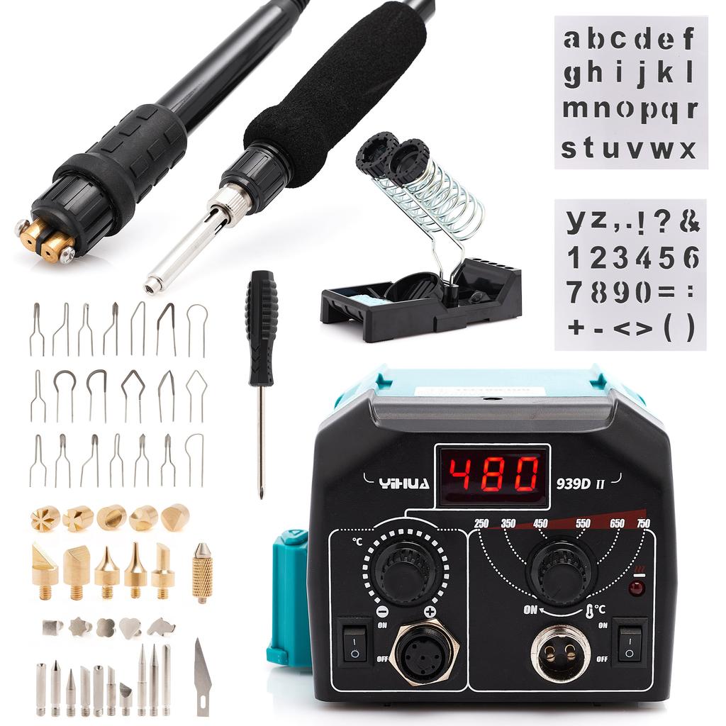 Soldering Station And Pyrograph / Wood Burner Yihua 939D-Ii 145W