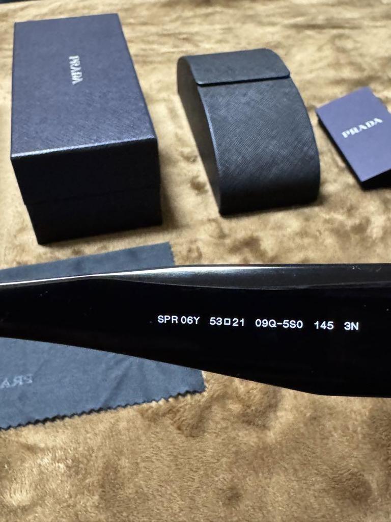 [USED] Prada PR 06YS Square Sunglasses TWICE Sana Gunna Sold Out