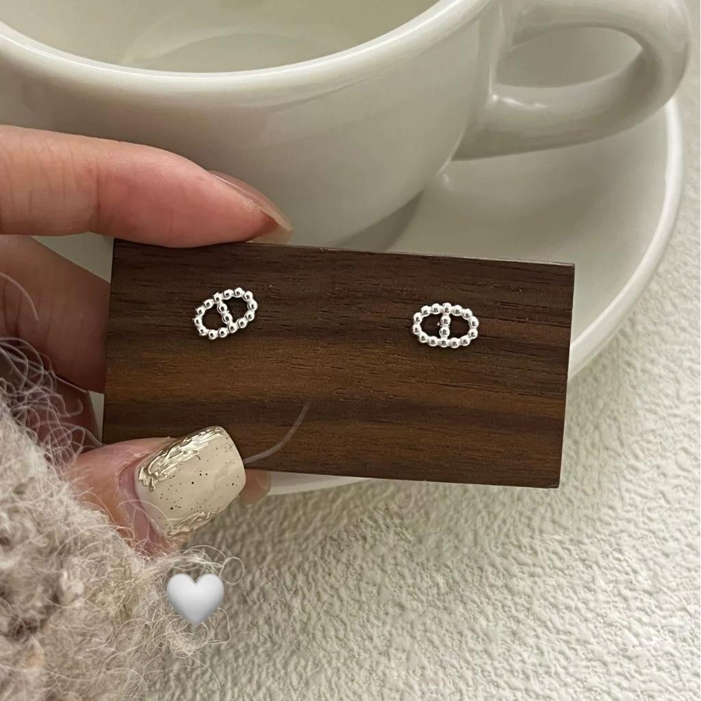 Sterling Silber Schwein Nase Mini Ohrstecker Frauen Ins Stil Einfache Minderheit Alle-Spiel Ohrringe Frische Ohrringe