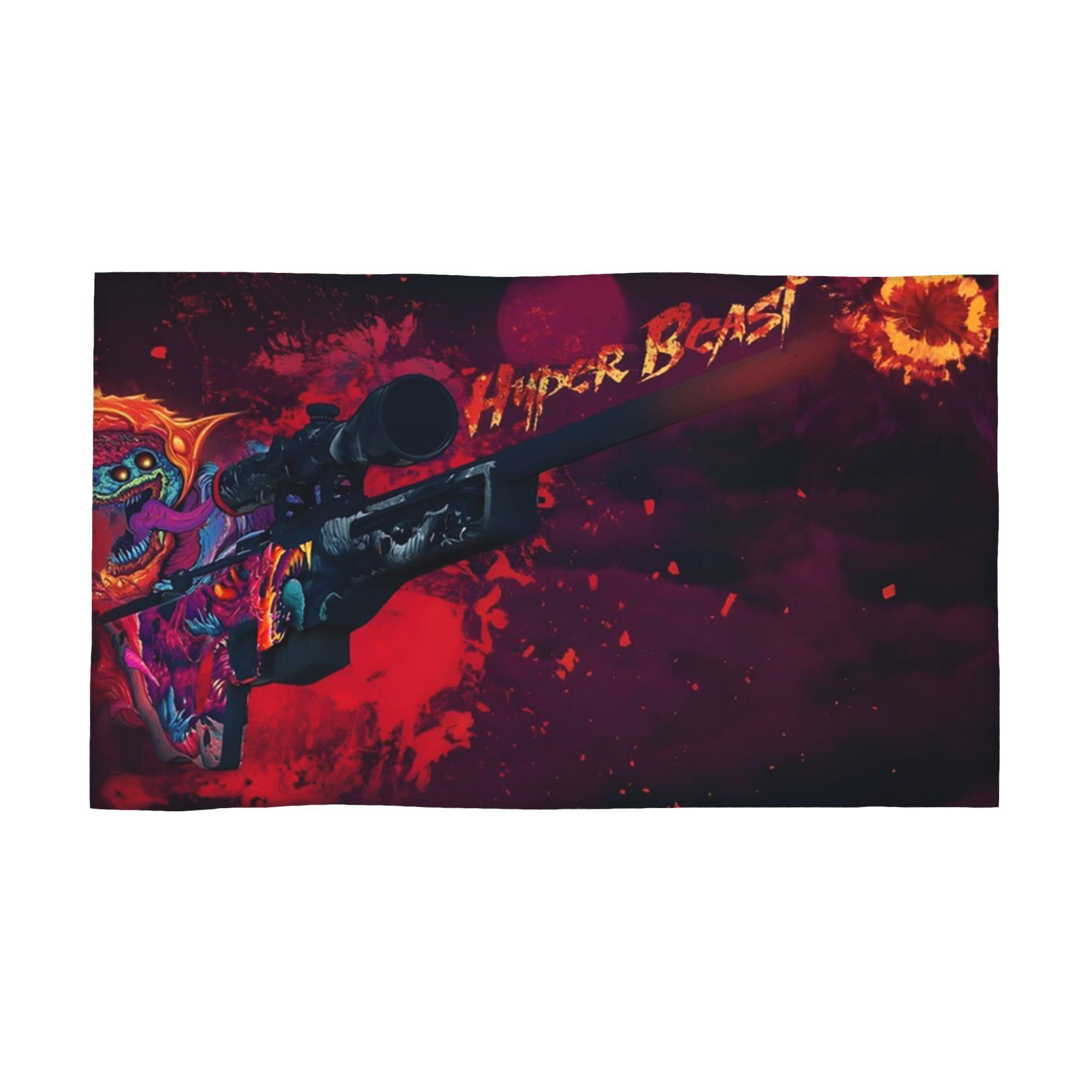 

Hyper Beast Cover photo Soft Face Towel Quick Dry Pool Bath Cotton Towels Breathable W30*H60(CM)