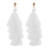 Tassel Earrings Vintage Fashion Chandelier Ear Bohemian Style Fringe Ethnic Dangle Hoop Boho for Beach Girls Accessories