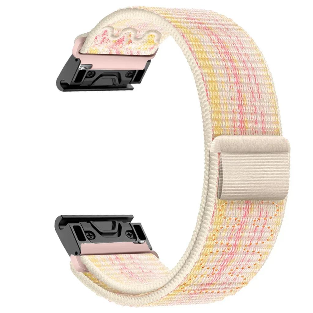 Correa de nailon de ajuste rápido de 22 mm y 26 mm para Garmin Fenix 8 7X 7 Pro Fenix 6X 6 5X 5Plus Tactix 7 Forerunner 965 955 Enduro 2 Banda de bucle