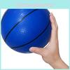 Pvc Inflatable Basketball Durable Outdoor Sports Ball For Kids 18cm Blue