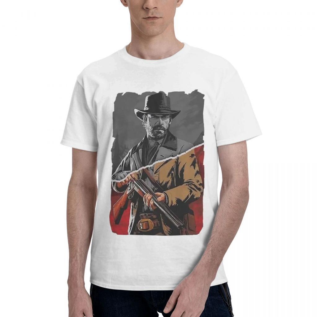 Arthur For MORGAN Cowboy 100% Baumwolle Lässig Atmungsaktiv Bequem Sommer High-End Herrenbekleidung Lustiges Geschenk