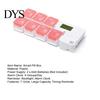 Electronic Pill Dispenser Smart Box 7 Grids Sealed Detachable Large Capacity Backlight Timing Case Reminder Portable Days Storage Organizer for Trip