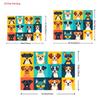 2D Warm Tone Fluffy Cats Backdrop Cloth for Photo Shoot & Events