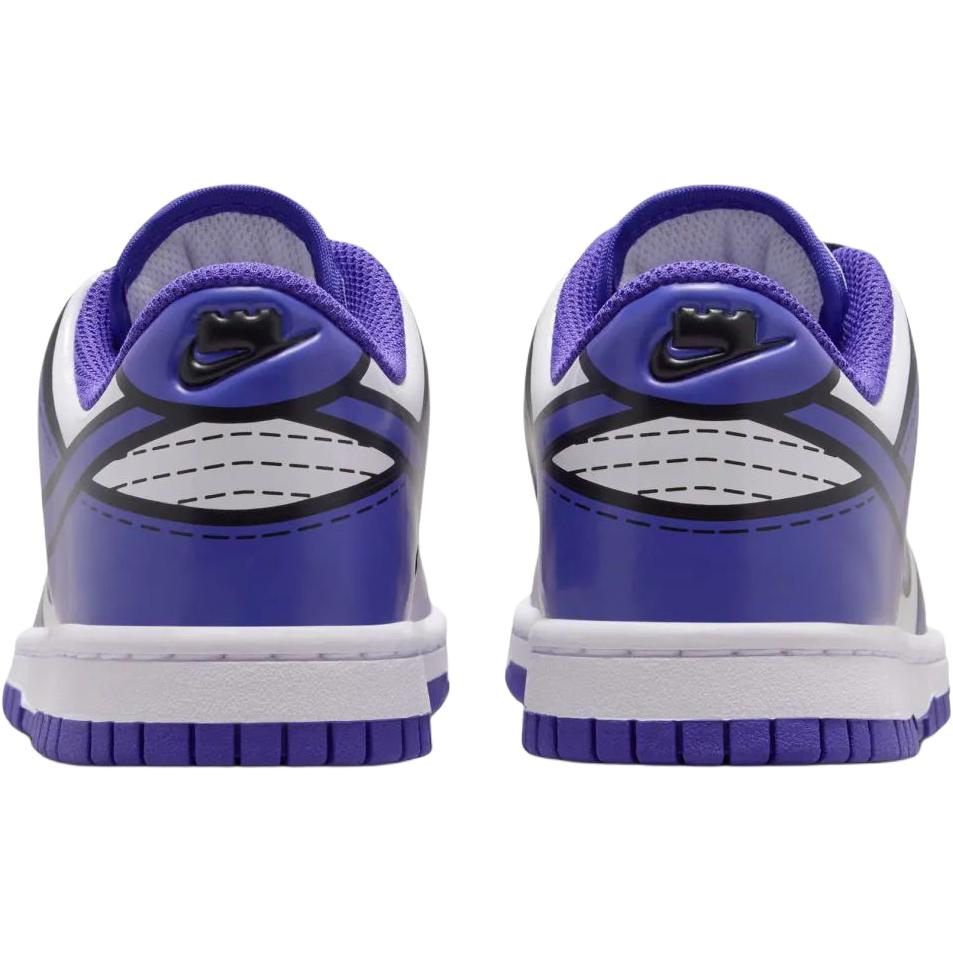 LEGO X Nike Dunk Low GS Bright Concord Kids Sneakers Blue White Rush-Red IF2117-102