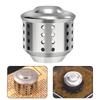 Moka in Acciaio Inossidabile Coperchio Antispruzzo Accessori per Caffettiera Espresso da Piano Cottura Coperchio Valvola Antischizzo Accessori Caffè
