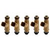 5Pcs Fuel Injector For Volvo S40 V50 C30 B5244S4 2.4L I5 2004-2010 8627815