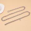 Versatile Waist Chain Belt Alloy Metal Waist Chain Fashion Heart Pendant Waist Chain  For Women