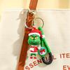 Bambola Grinch esplosione transfrontaliera Nuovo portachiavi ciondolo Grinch di Natale Mostro dai capelli verdi di Natale ornamento