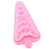 Flower Wreath Cake Border Silicone Moulds Fondant DIY Wedding Cake Decorating Tools Cupcake Topper Candy Clay Chocolate Mould