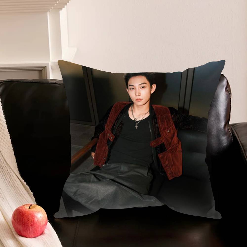 R-Ryul L-Lngshot K-Kim Pillowcase Living Room Sofa Cushion Cover Bedroom Room Bed Pillow Cover Home Decoration
