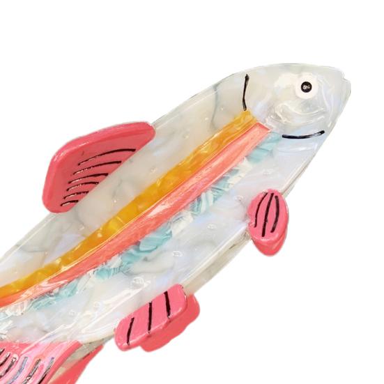 Shark Shape Hair Claw Women Thick Hair Back Head Shower Hair Clip Non-Slip Hair Accessories Hair Styling Tools