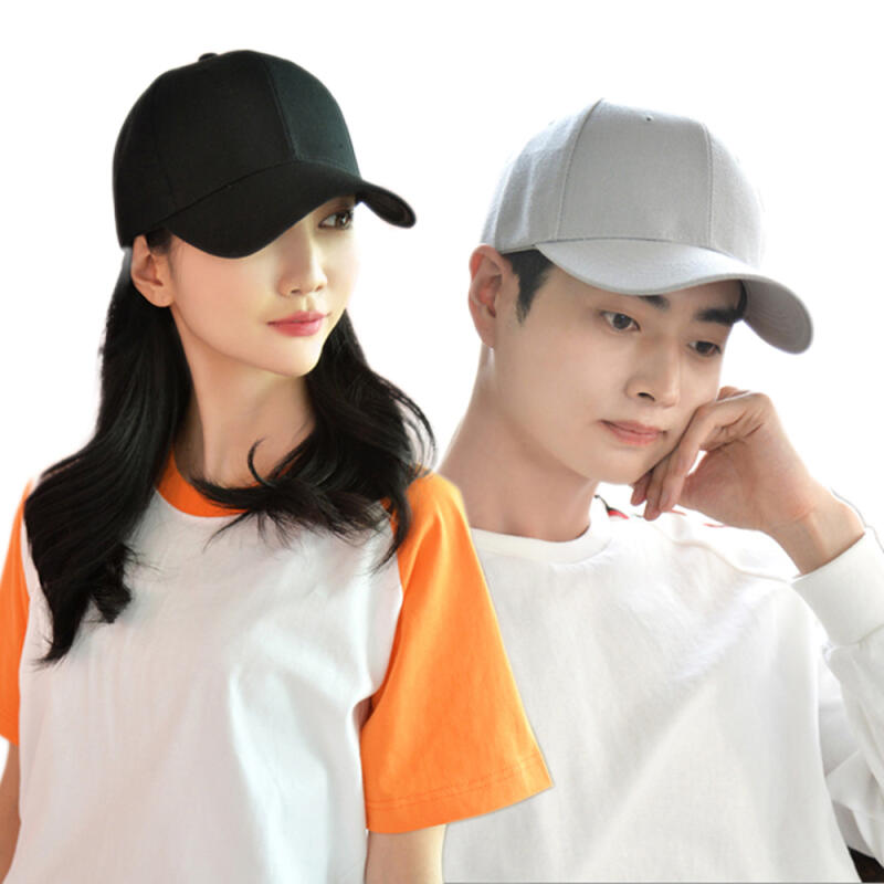 No need to worry about big heads, optical illusion ball cap (9 colors) gray