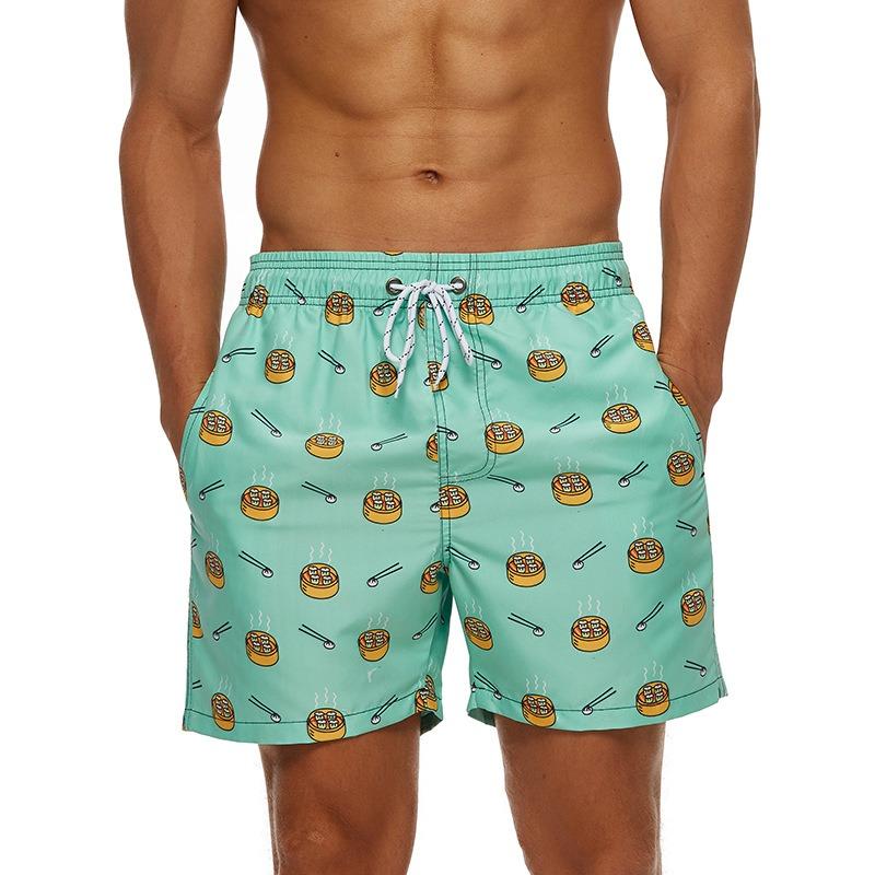3D Print Flamingo Sports Quick-dry Breathable Men Women Pants Outdoor Casual Vacation Beach Hawaiian Sea Surfing Shorts Summer
