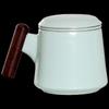TLAKEHO Ru Kiln Ceramic Tea Infuser Mug