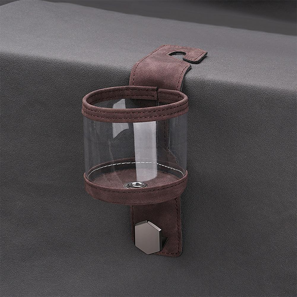 

Крючок для спинки сиденья автомобиля Скрытый отсек для хранения вещей Салон автомобиля Задняя сумка для автомобиля Подвесной держатель для бутылок Автомобильные инструменты Single Hook коричневый