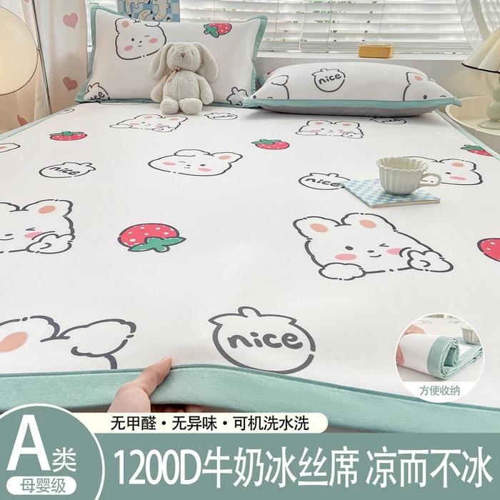 Весна/лето Новинка 1200D цифровая печать карбоновый легкий молочный ледяной шелковый — фото 22