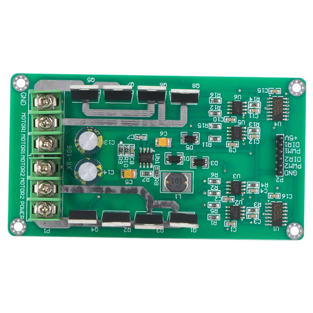 Dual Motor Driver Module Board H Bridge Driver Chip DC IRF3205 MOSFET 3 36V 10A Peak 30A