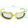 Onion Cutting Goggles   Protective Glasses Eye Protector Kitchen Gadget Green Sponge Design Compact Size