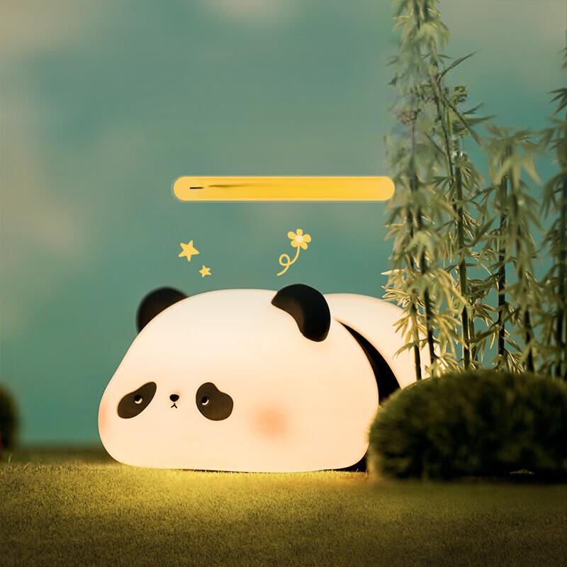 Panda Silicone Pat Night Light