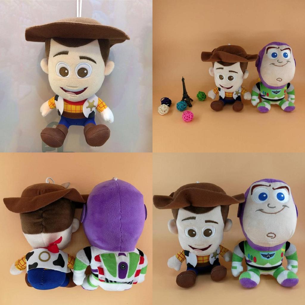 Disney Toy Story 3 Woody Buzz Lightyear Plush Toys Soft Dolls Premium Quality Gift For Kids