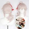 Kazuha Wig 45cm Stunning Synthetic Hair For Genshin Impact Cosplay Costume Parties