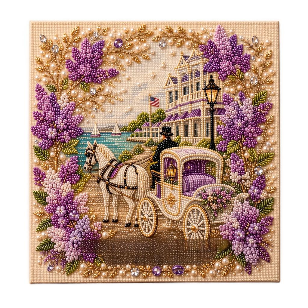 Kit DIY Scenery Painting Set for Adults - Gift Home Decoration