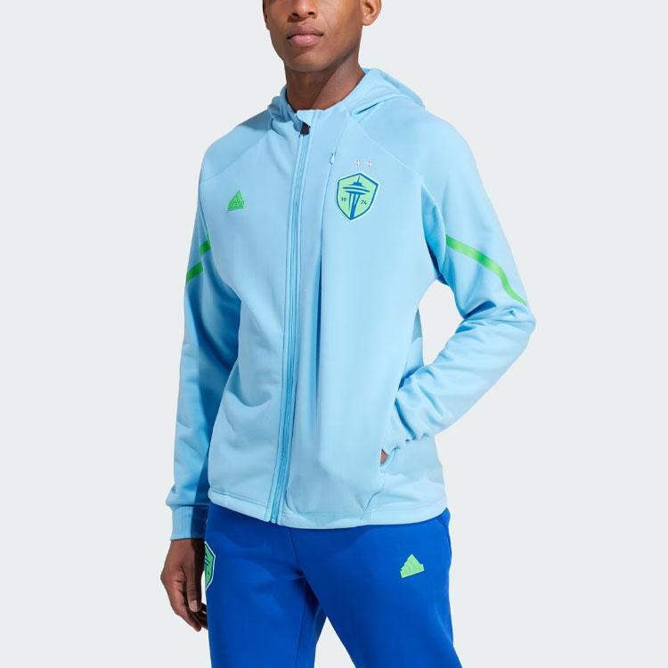 adidas Seattle Sounders Fc Designed For Gameday Anthem Jacket Jackets & Coats Men's Blue IQ0697