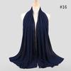 Lain Pearl Bubble Chiffon Diamond Rhinestone Shawl Scarf High Quality Shimmer Beads Headband Wrap Foulard Muslim Hijab Sjaal