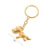Vintage Lucky Horse Bag Pendant Feng Shui Weaving Key Chains Chinese Zodiac Key Ring  Women Men